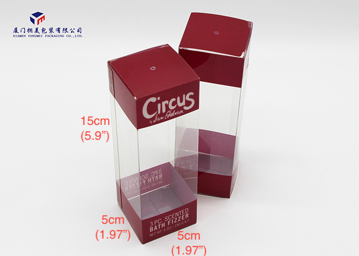 Custom Printed Plastic Boxes Offset Printing Packing Wholesale Products 5X5X15cm