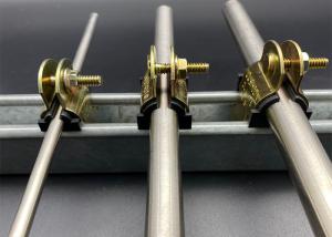China Metal Galvanized 1/2'' Insulated Pipe Fitting Cushion Clamp wholesale