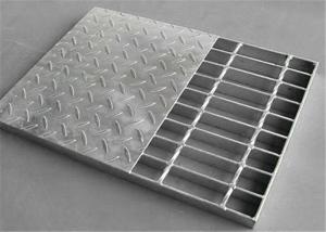 China 50mm Cross Bar Pitch 5mm Galvanized Steel Grating wholesale
