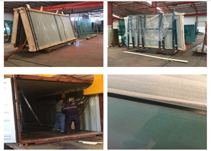 Colored / Clear PVB Laminated Glass 6.38mm 8.38mm 8.76mm Thickness For Construction
