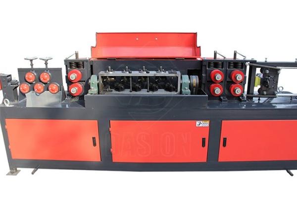 Cast Steel Clip Rebar Straightening Machine 7.5kw Motor Power Cr12 Straightening