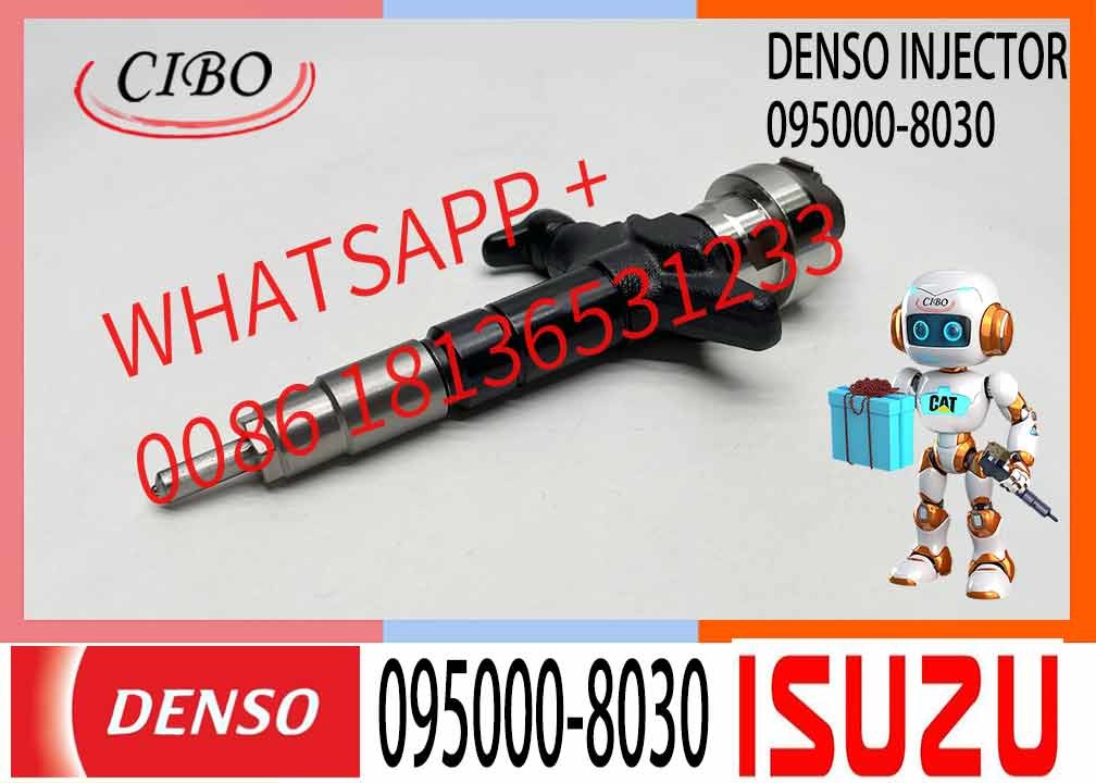 Diesel Injector 095000-8030 Common Rail Injector 8-98074909-2 8-98074909-0 for Isuzu 4JJ1