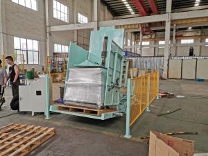 China Powerful Automatic Pallet Stretch Wrapping Machine / PLC Baggage Wrapping Machine wholesale