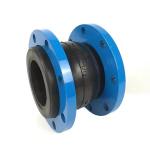 Epdm Flexible Pn16 Flange Rubber Bellows Expansion Joints single ball Pipe