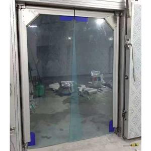 China Interior Double Leaf Swing Door PVC Soft 50kg For Food Processing Plant 1.5mm thickness wholesale