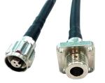 Military Grade Fiber Cable Assembly , Waterproof Odc Fiber Optic Connector