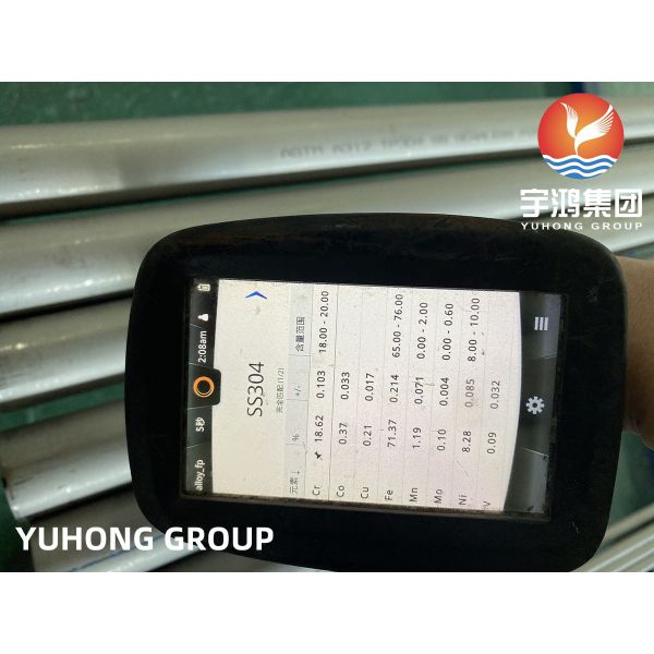 ASTM A312 Stainless Steel Polished Pipe TP304 ISO 9001 Approved