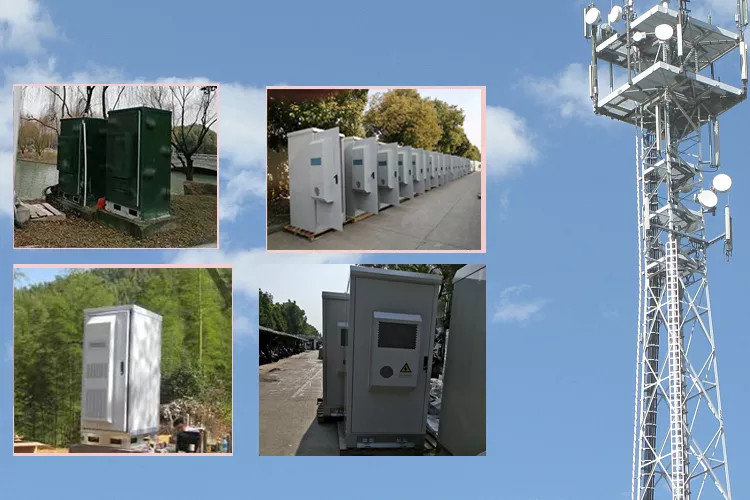 Weatherproof telecom equipment electrical outdoor cabinet enclosure for UPS battery power distribution supply rectifier