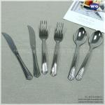 7 Inch Silver Disposable Plastic Utensils,Disposable Cutlery Set,disposable