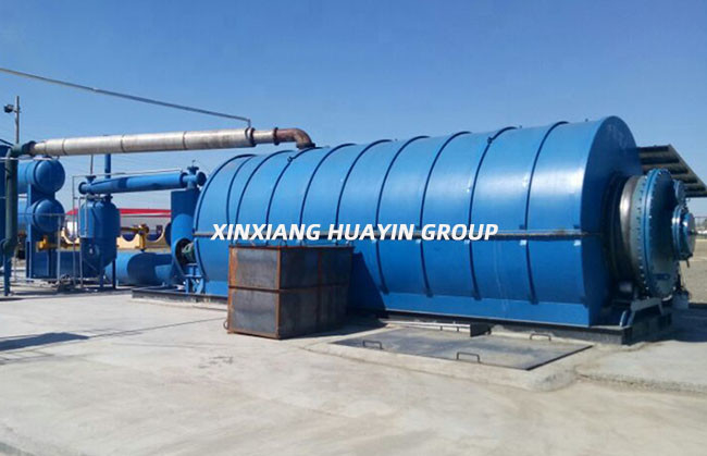 1 Ton Thermal Decomposition Plastic Pyrolysis Machine Fuel Oil