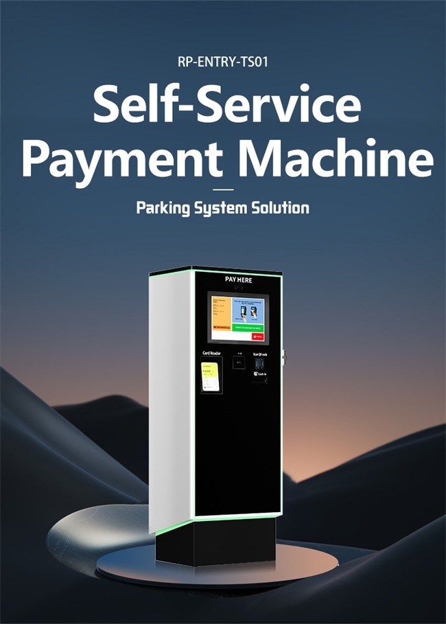 Digital Parking Payment Kiosk with 19.1" LCD Smart ANPR Parking Ticket System