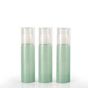 China Green Cosmetic PET Empty Packaging Plastic Lotion Bottles wholesale