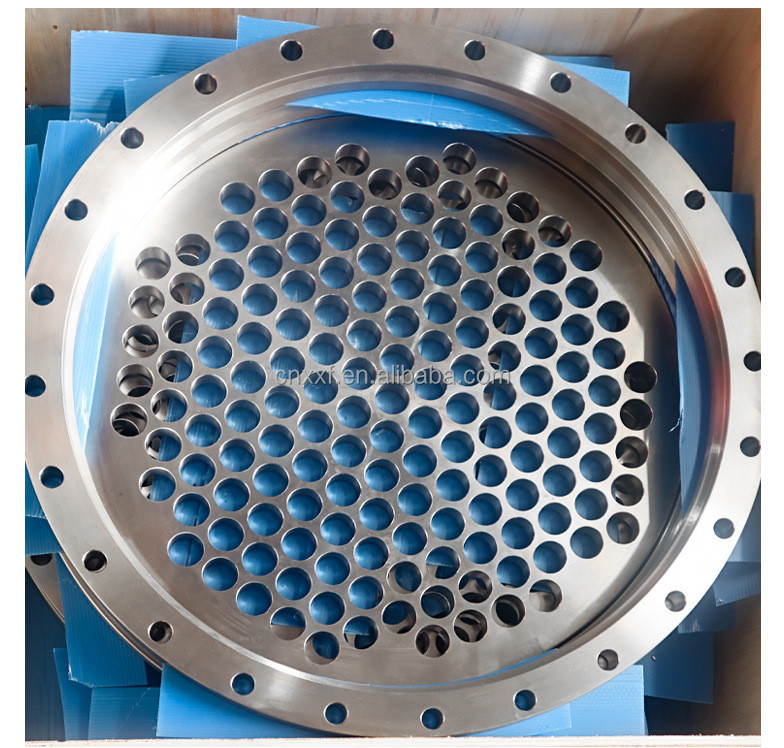 Large Diameter Forged Flange Double Boiler Fixed Stationary Tube Heat Exchanger with No-Standard Tube Sheet Condenser