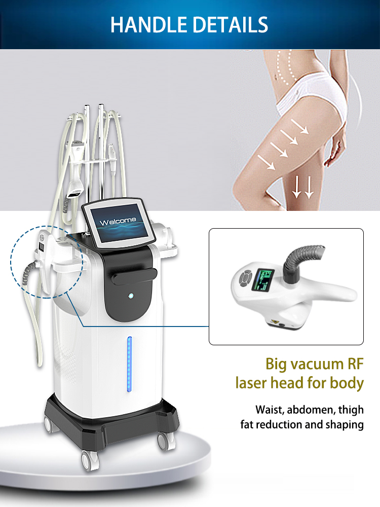 Laser Cellulite Removal Machine , Vacuum Non Surgical Body Contouring Machine