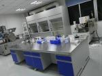 Steel / Wood Frame School Lab Furniture Workbench Equipment With Silent Sliding