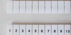 China UK2.5B UK5N Din Rain Terminal Blocks Maker Strips wholesale