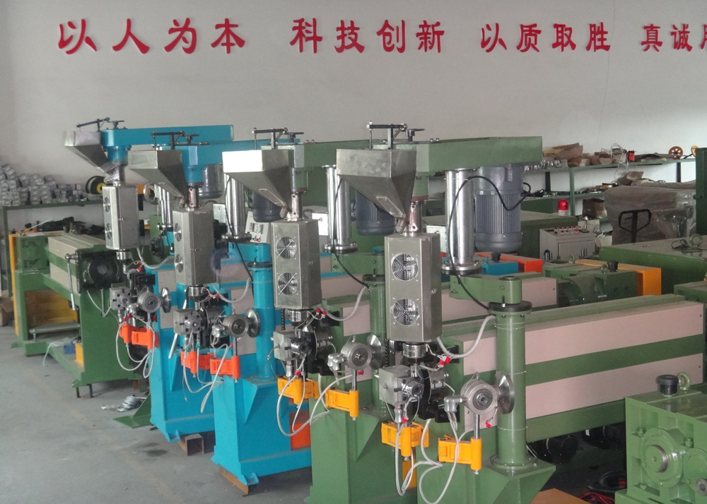 High Speed Pvc Cable Extrusion Machine Wire Production Line