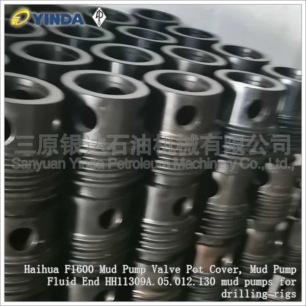 Haihua F1600 Mud Pump Valve Pot Cover, Mud Pump Fluid End HH11309A.05.012.130