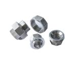 BSP NPT Forged Hydraulic Pipe Fittings / Double Pipe Nipple Union Connector