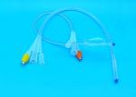 Medical Supplies 3 Way Foley Catheter 8 Fr / 10 Fr / 12 Fr Size High Safety