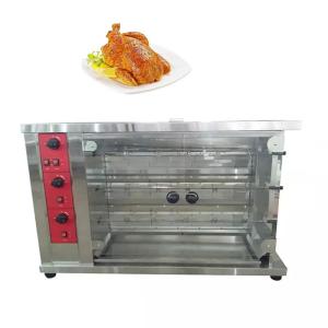 China Stainless Steel 3 Rods Chicken Rotisserie Oven Machine Mobile 380volt wholesale