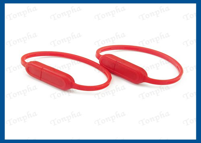 Promotional Thin Wristband Flash Drive Convenient Carrying Silicone Material