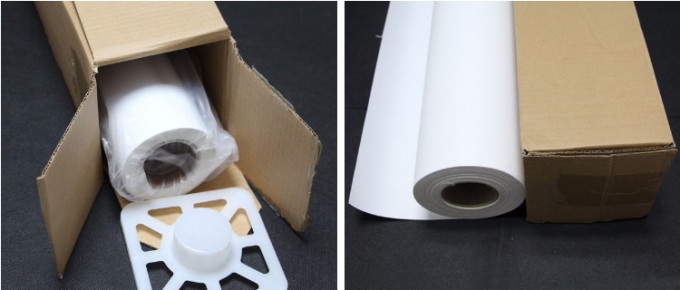 Polypropylene Inkjet Poster Paper Roll Synthetic Paper For Inkjet Printers