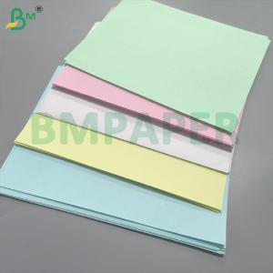 China Multi - Color No Carbon Copy Paper 20lb Carbonless Paper For Instant Copies wholesale