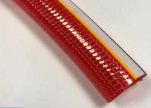 China Anti Torsion Garden PVC Hose Pipe Tube With Polyester Fiber Braided Reinforced wholesale
