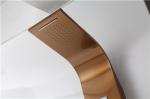 Rose Gold Shower Columns Panels Waterproof 1500*220*70mm Size With Glass