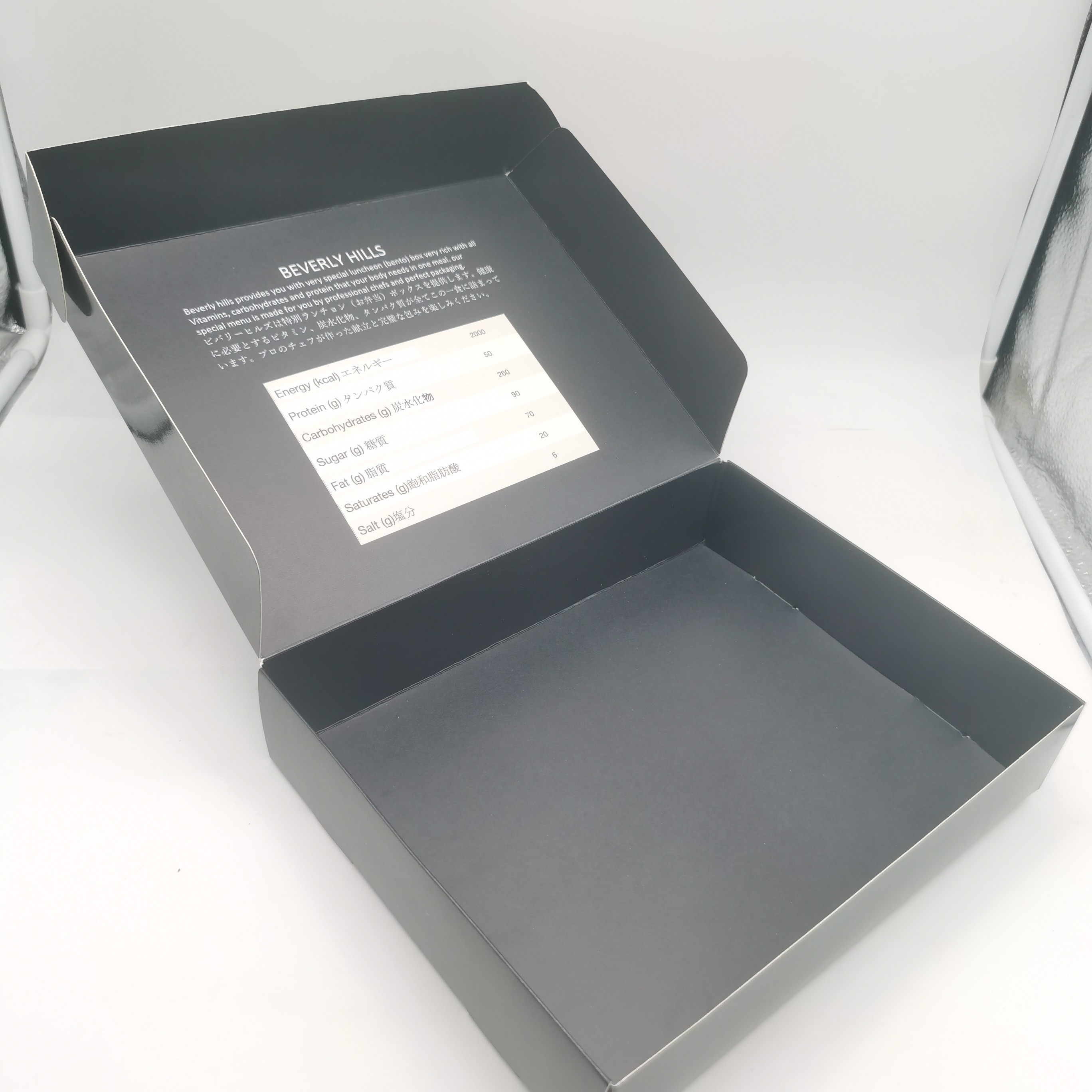 Double Printing Take Away Disposable Sushi Box Food Packaging Box