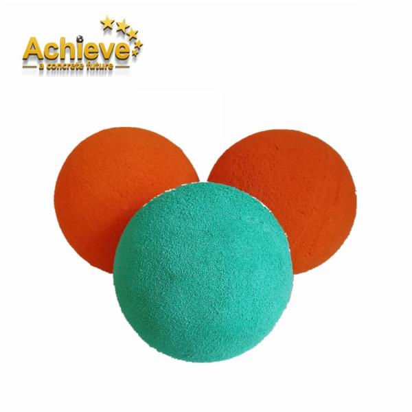OEM ZOOMLION Concrete Pump Parts / Concrete Pump Cleaning Sponge Ball