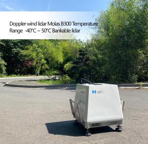 China Bankable Doppler Wind Lidar Molas B300 Temperature Range -40℃ ~ 50℃ wholesale