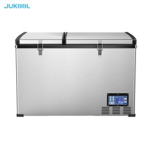 China DC24V Dual Zone 100L Car Mounted Refrigerator wholesale