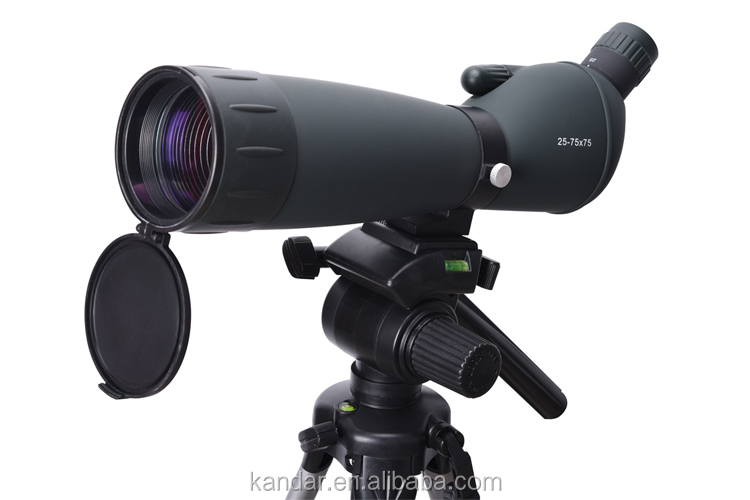 Nature Observation Optical Instruments 25-75X75 Spotting Scope with 75mm Objective