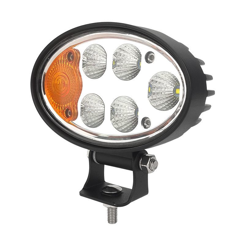 5.6 Inch 36W Oval LED Tractor Work Light with Turnal Signal