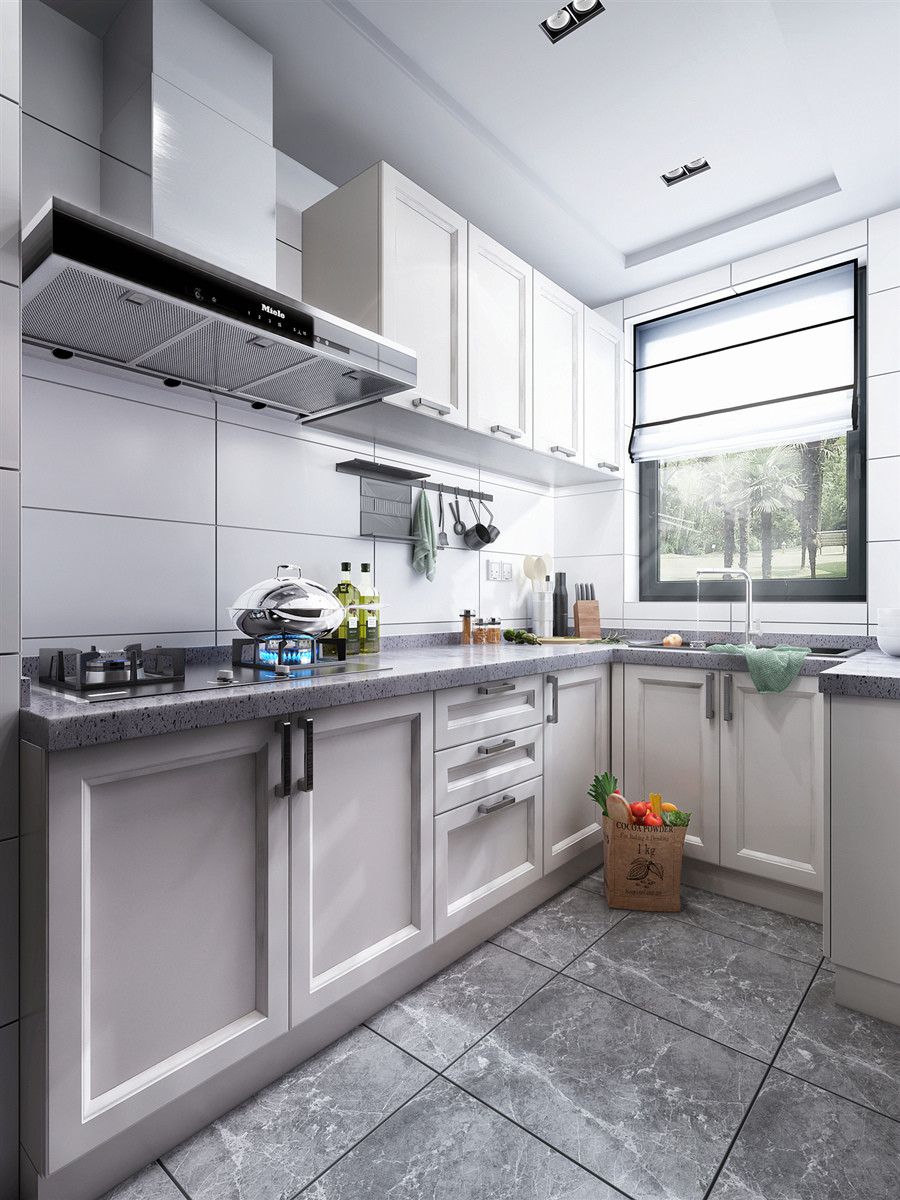 Modern Kitchen Cabinet According To Your Requirement / specification HardWare Blum Or Others Is Appliance Apartment