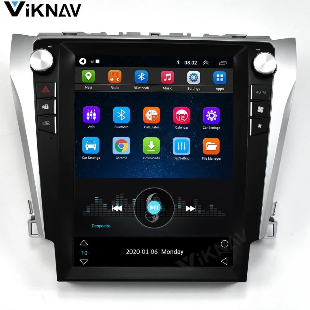 12.1inch Android Touch Screen Car radioFor 2012-2015Toyota Camry Multimedia Player Navigation BT 4G Wireless Carplay