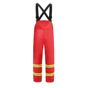 China 50mm FR Tape Reflective Bib Overalls , Anti Static Fire Retardant Bib Overalls wholesale