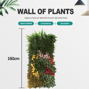 China Amazon Hot Artificial Plants Landscape Plants Wall Decoration Bonsai Plants wholesale