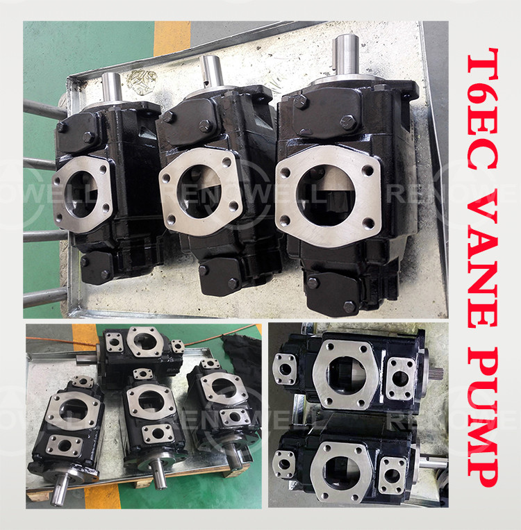 T6EE Hydraulic High Pressure Vane Pump For Industrial Application