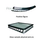 Double glass aluminium strip butyl rubber spacer