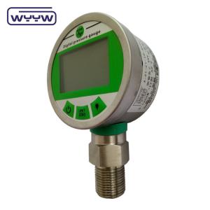 China 63mm Bar Digital Pressure Gauge Bottom Mount Connection Thread Customized wholesale