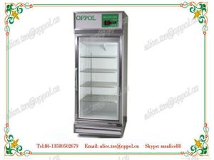 China OP-1010 Temperature Well Control Drugstore Display Freezer , Glass Door Freezer wholesale
