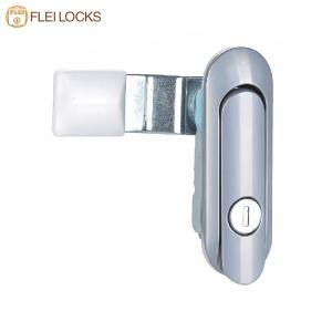China Industrial Door Swing Lock , Cabinet Swing Handle Latch Key Opening Mode wholesale