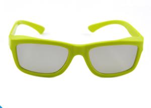 China Green Color Cinemas 3D Glasses For Passive 3D TVs,Adult Sized Passive Circular Polarized 3D Glasses wholesale