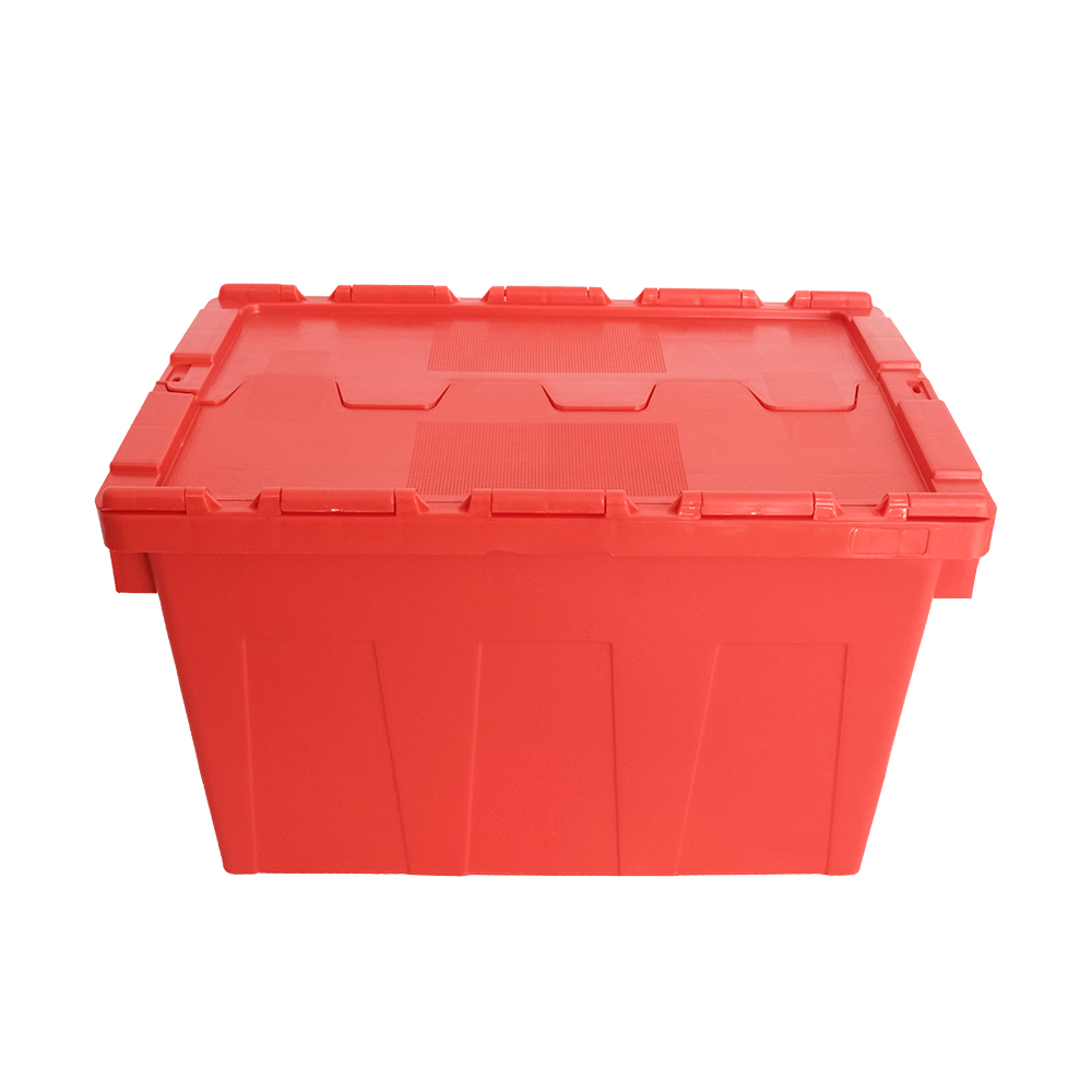 Transportation Packaging Solution Stackable Plastic Moving Crate with Customized Logo