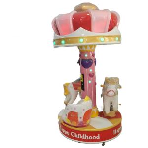 China Amusement Park Carousel Kiddie Ride Coin Operated Kid Arcade Games wholesale