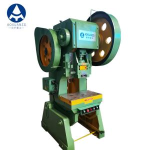 China CNC Angle Mechanical Punching Machine 40T 3kw For Air Duct Steel wholesale