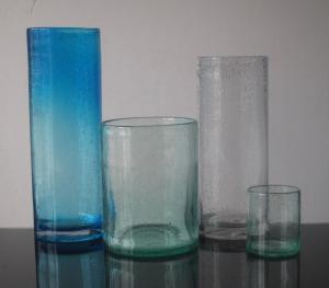 China 12&quot; Tall Crystal Decorative Round Flower Vase , Flower Vase Glass wholesale